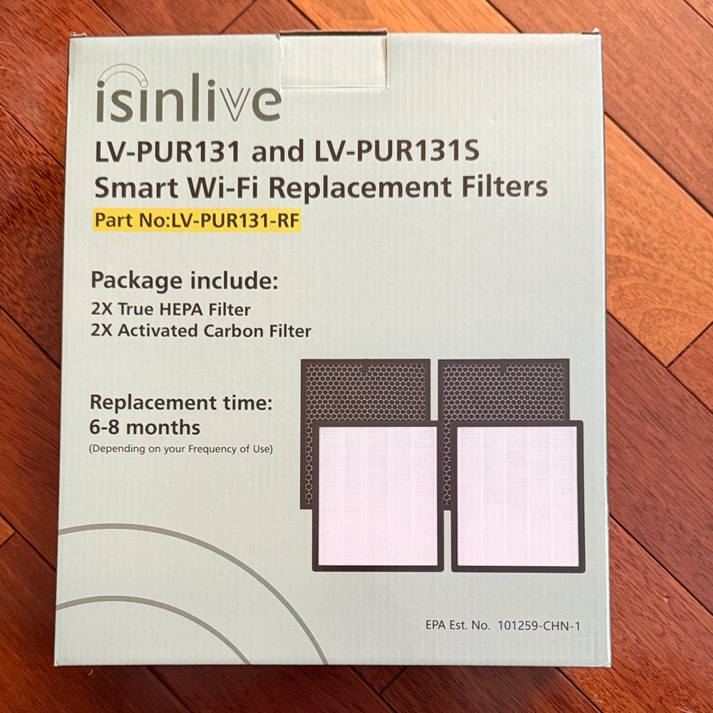 Replacement filters for Levoit air purifier LV-PUR131 and LV-PUR131s